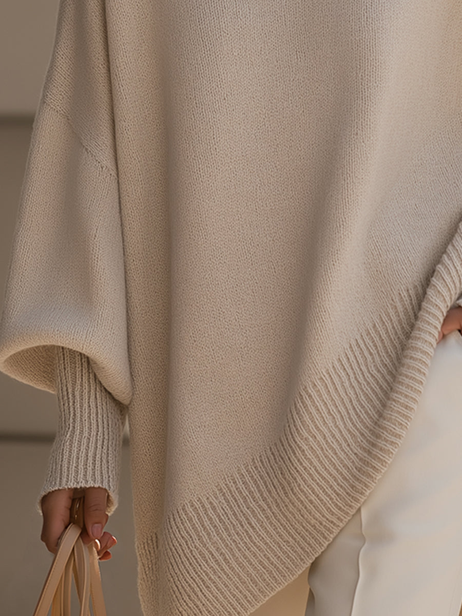 Poncho Jersey Oversize foto 3