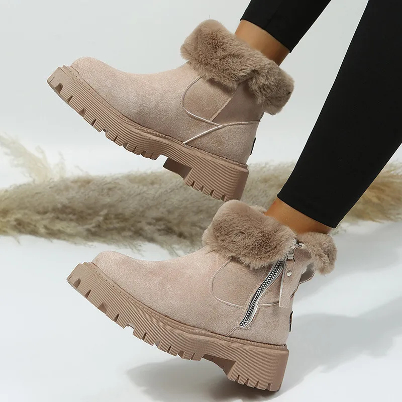 Botas de Invierno Forradas y Cómodas foto 2