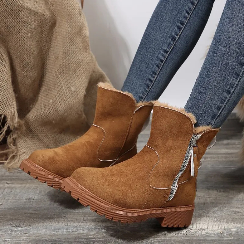 Botas de Invierno Forradas y Cómodas en color marrón (casi agotado)