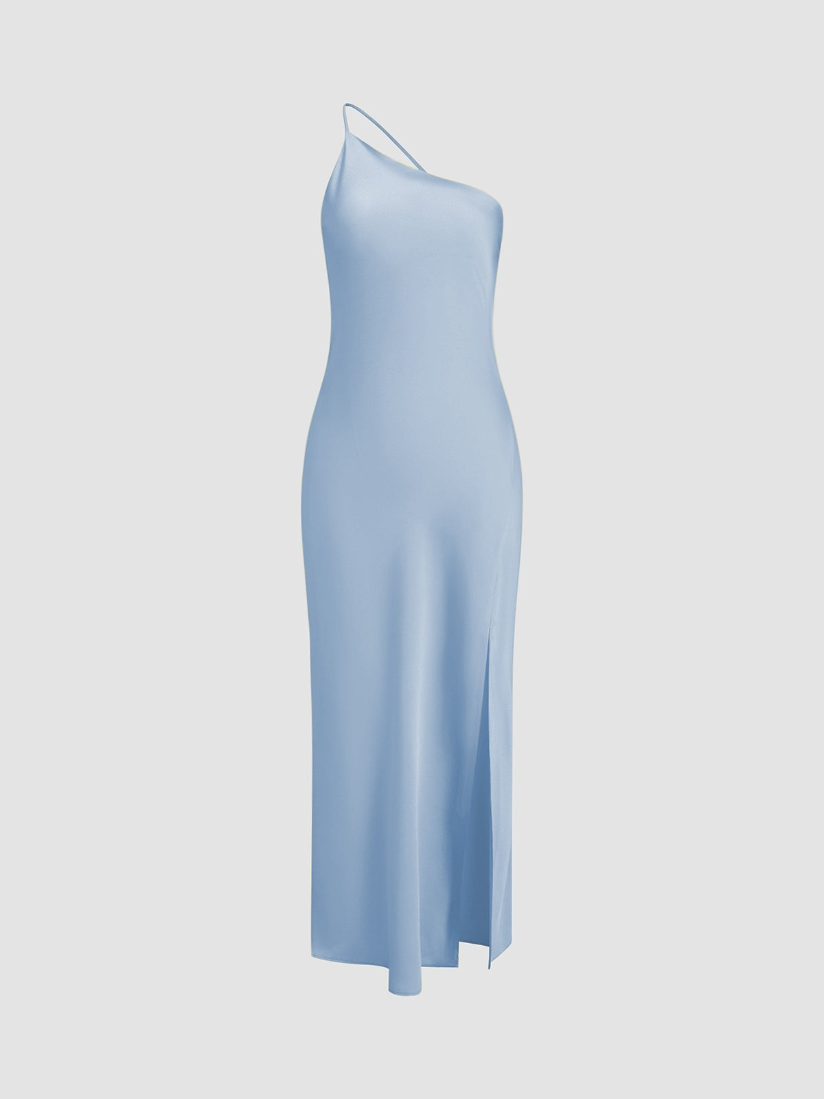Women's Open-Back Spaghetti Strap Maxi Slip Dress