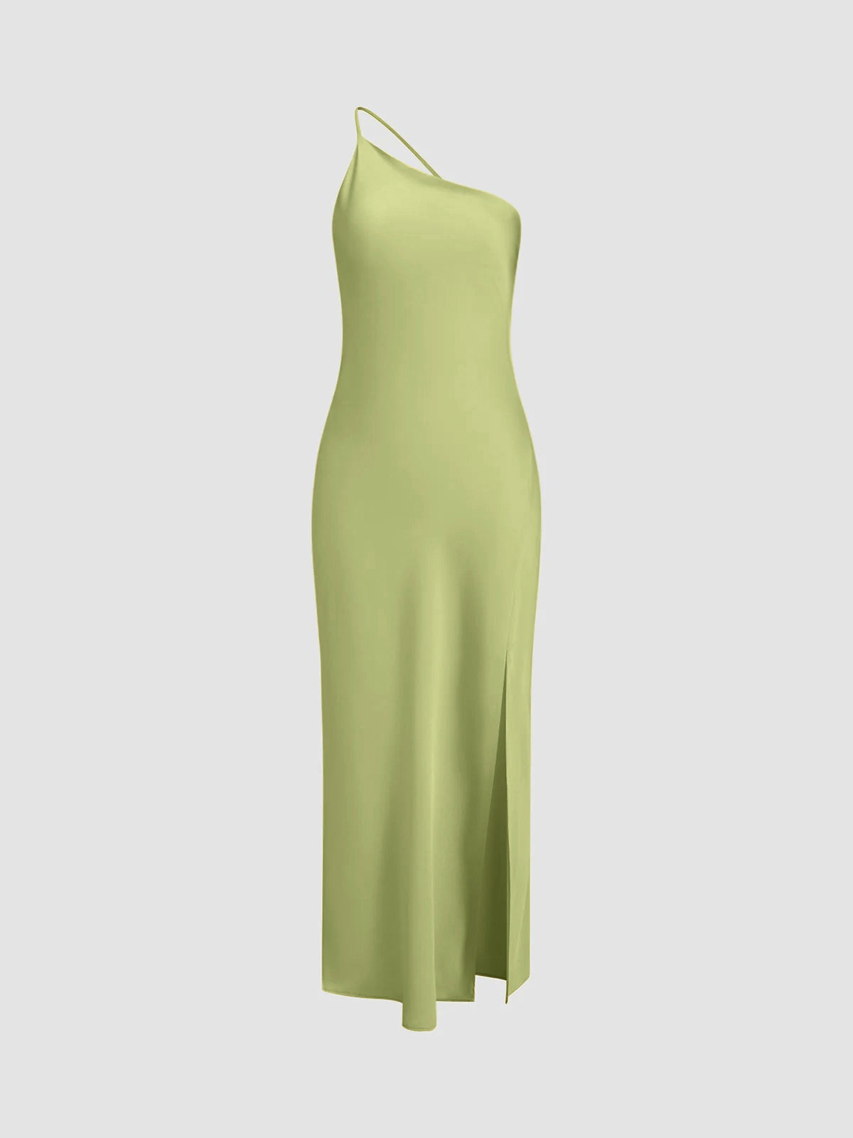 Women's Open-Back Spaghetti Strap Maxi Slip Dress