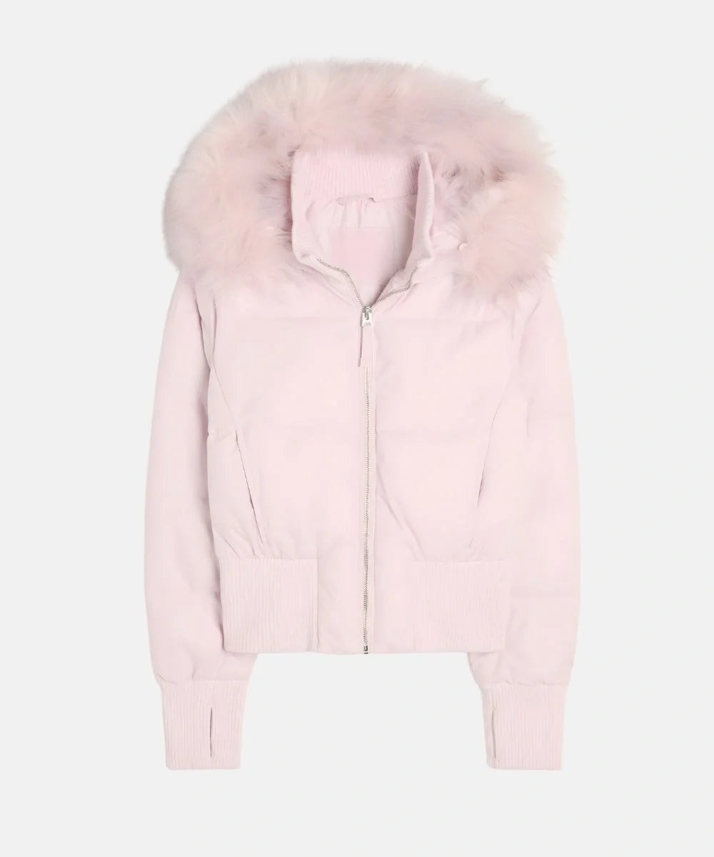 Chaqueta Plumífera Mujer Capucha Desmontable