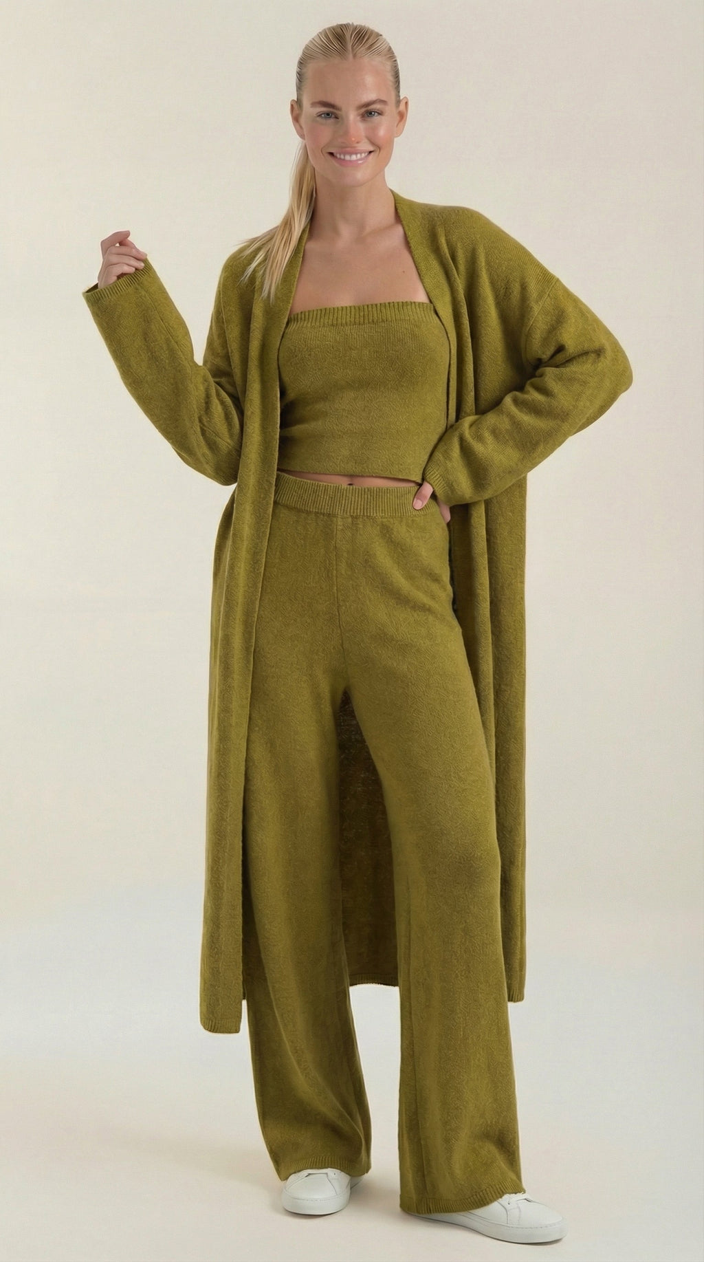 Conjunto de Ropa de Casa Jeanne de Punto Mujer