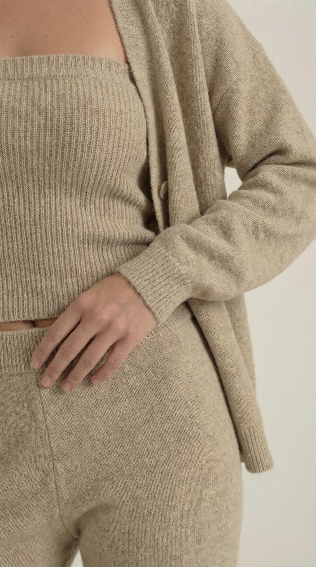 Conjunto de Ropa de Casa Jeanne de Punto Mujer
