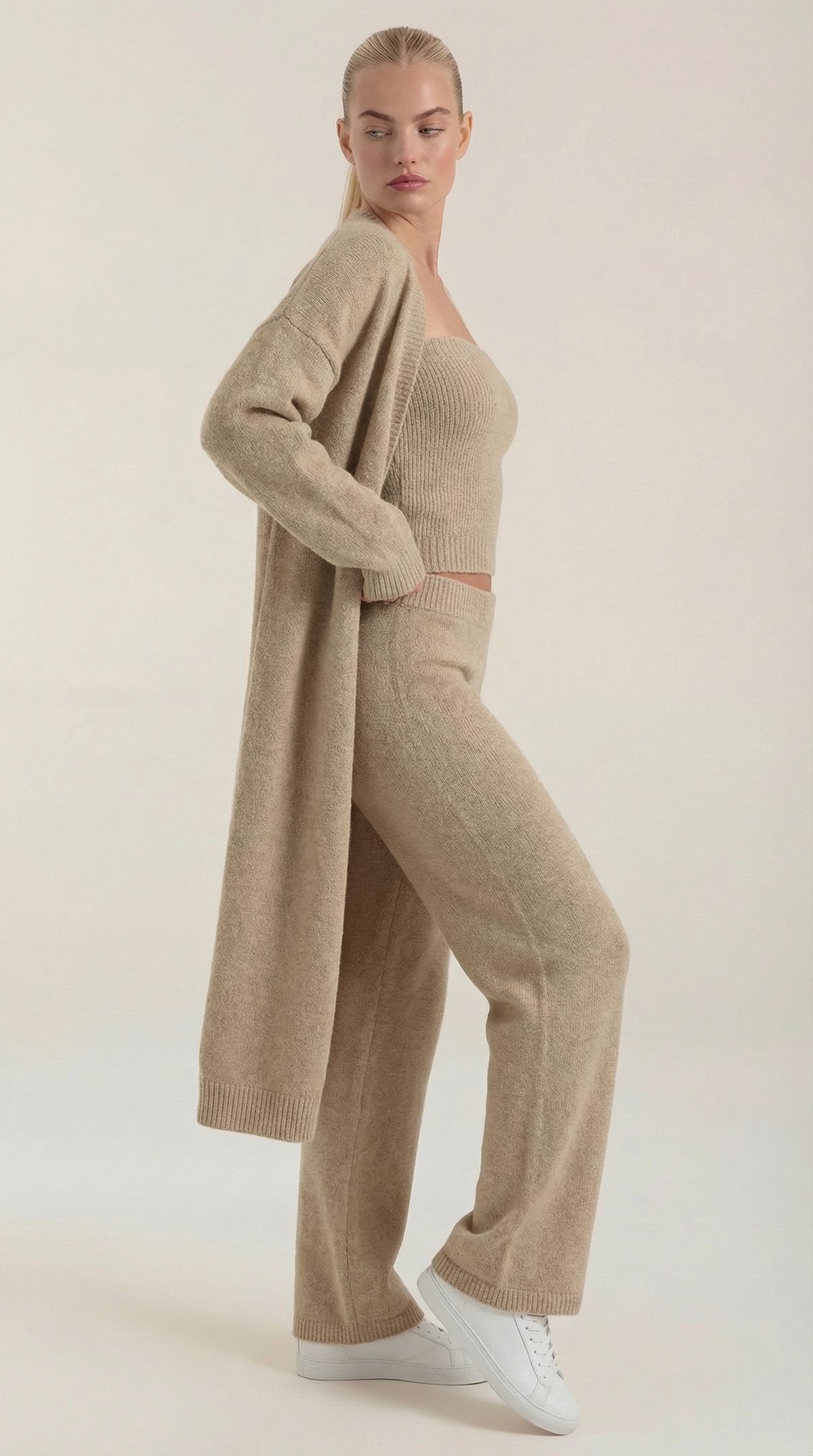 Conjunto de Ropa de Casa Jeanne de Punto Mujer