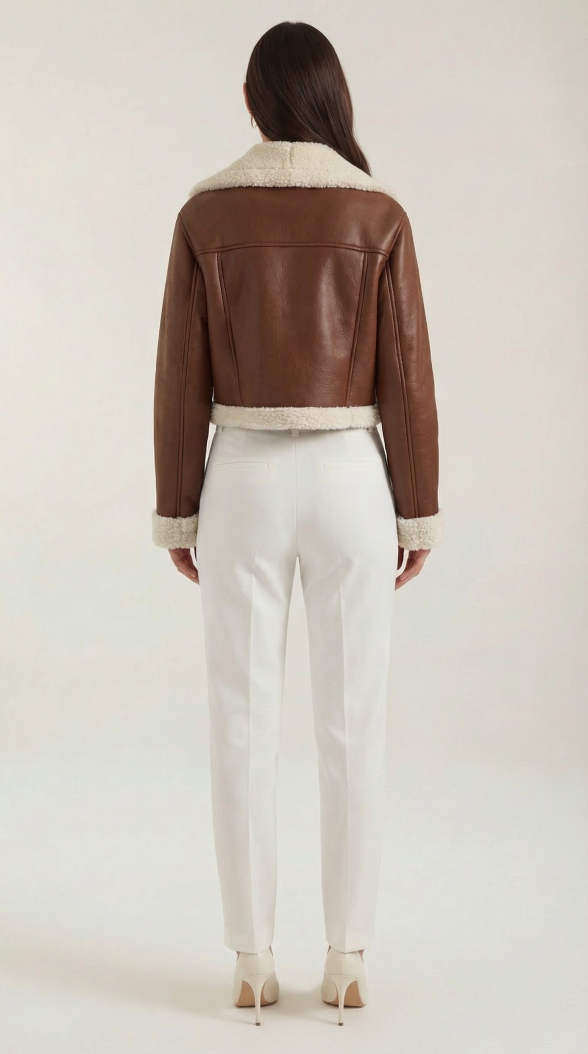 Chaqueta Corta de Forro Polar Mujer