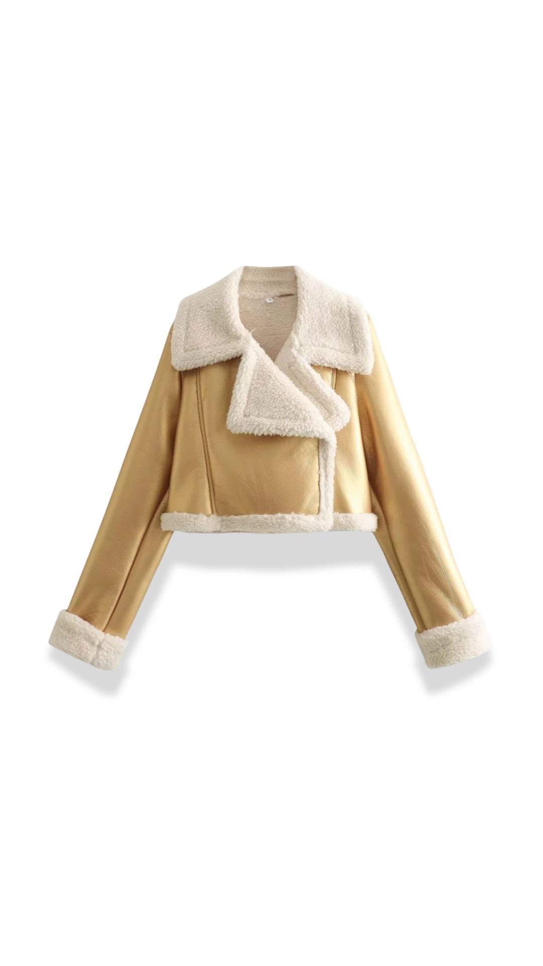 Chaqueta Corta de Forro Polar Mujer