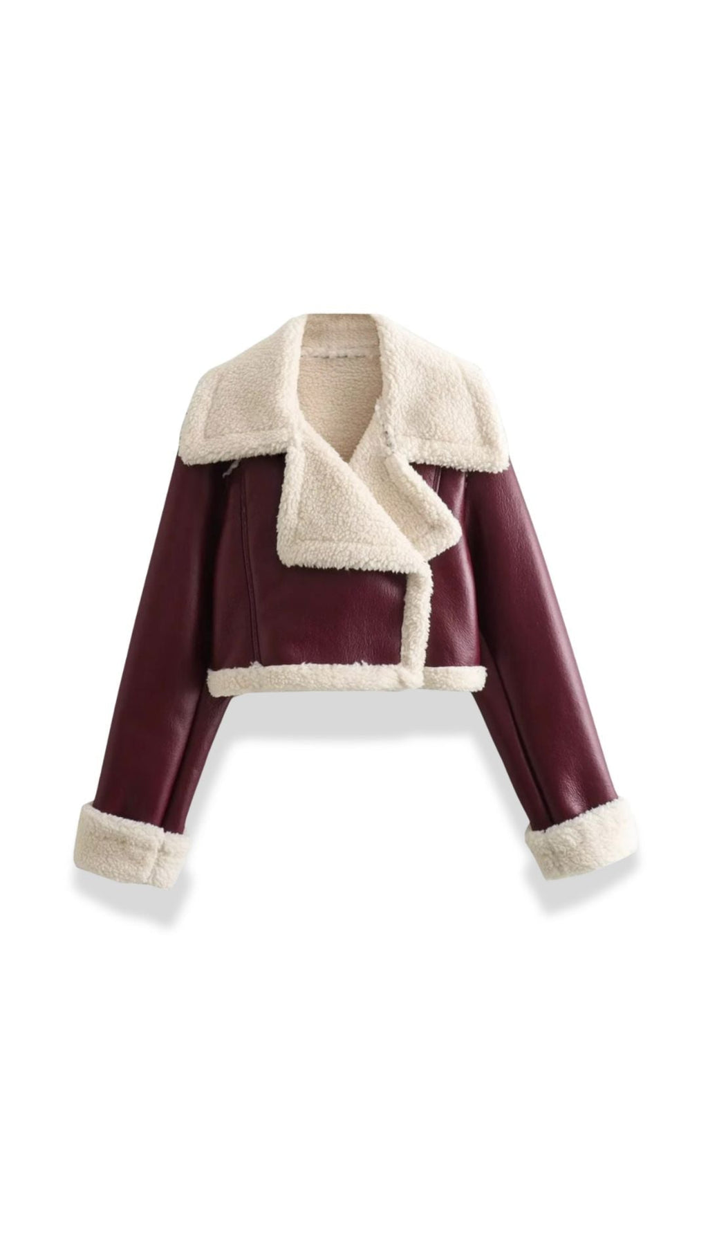 Chaqueta Corta de Forro Polar Mujer