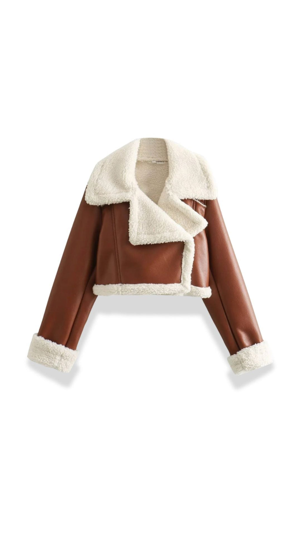 Chaqueta Corta de Forro Polar Mujer