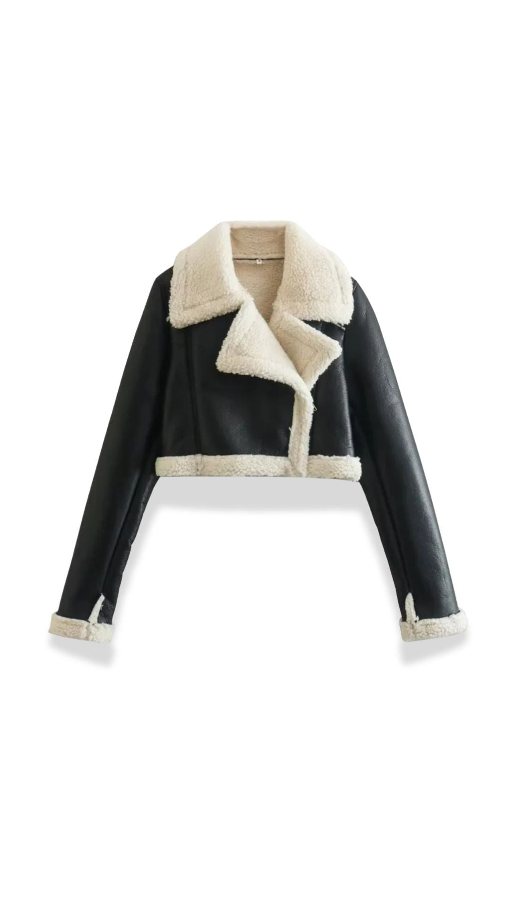 Chaqueta Corta de Forro Polar Mujer