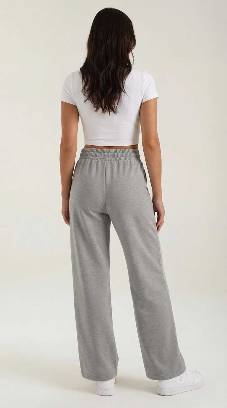 Pantalón de Chándal Ancho Mujer