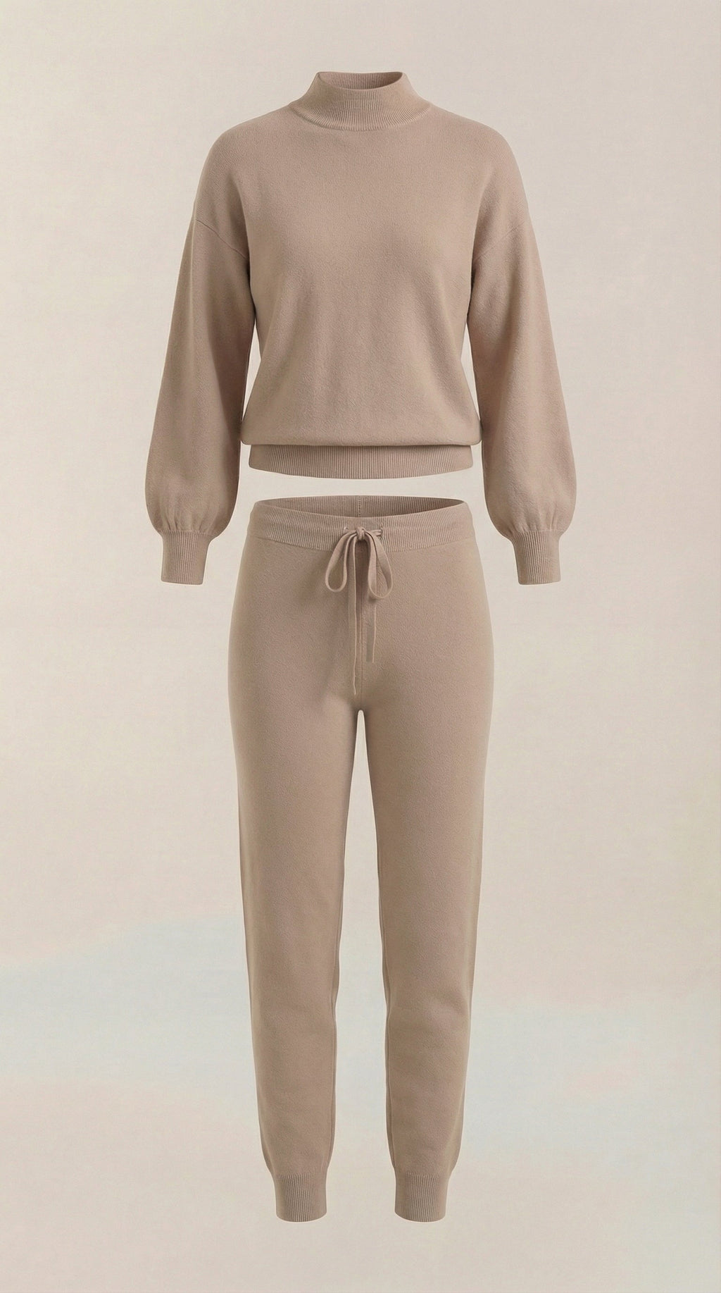 Conjunto Lounge Mavis de Punto con Cuello Alto Mujer
